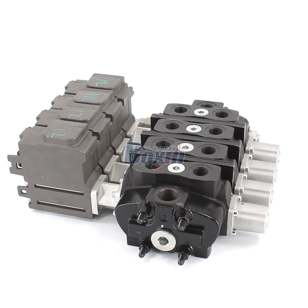 Reliable SD8EMA-4OT 4 Spool Sectional Directional Valve for Heavy Machinery cover photo